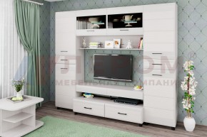 Гостиная Камелия Композиция 10 (Снежный ясень) в Березниках - berezniki.ok-mebel.com | фото