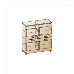 Гостиная Камелия Композиция 8 (Снежный ясень) в Березниках - berezniki.ok-mebel.com | фото 10