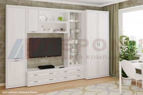 Гостиная Карина Композиция 16 (Снежный ясень) в Березниках - berezniki.ok-mebel.com | фото