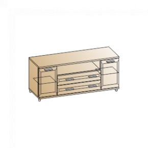 Гостиная Мелисса Композиция 4 (Акация Молдау) в Березниках - berezniki.ok-mebel.com | фото 4