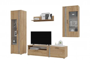Гостиная Омега (Крафт золотой-Бетон) в Березниках - berezniki.ok-mebel.com | фото 2