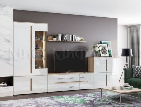 КИМ Тумба 4-х створчатая (белый) в Березниках - berezniki.ok-mebel.com | фото 4