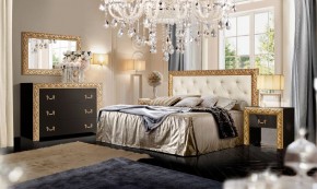 Комод Тиффани Premium черная/золото (ТФКМ-1(П) в Березниках - berezniki.ok-mebel.com | фото 2
