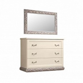 Комод Тиффани штрих-лак/серебро (ТФКМ-1) в Березниках - berezniki.ok-mebel.com | фото