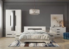 Комод Вега 1200 (Крафт белый - Венге) в Березниках - berezniki.ok-mebel.com | фото 3