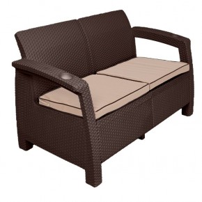 Комплект уличной мебели Yalta Premium Terrace Set (Ялта) шоколадый (+подушки под спину) в Березниках - berezniki.ok-mebel.com | фото 3