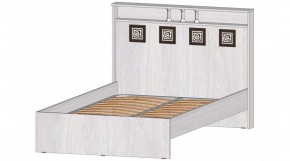 КОСТА-РИКА Кровать 1200 с основанием (анкор светлый) в Березниках - berezniki.ok-mebel.com | фото