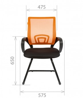 Кресло для оператора CHAIRMAN 696 V (ткань TW-11/сетка TW-01) в Березниках - berezniki.ok-mebel.com | фото 5