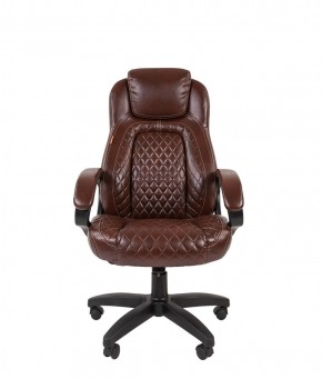 Кресло для руководителя  CHAIRMAN 432 (Экокожа коричневая) в Березниках - berezniki.ok-mebel.com | фото 2