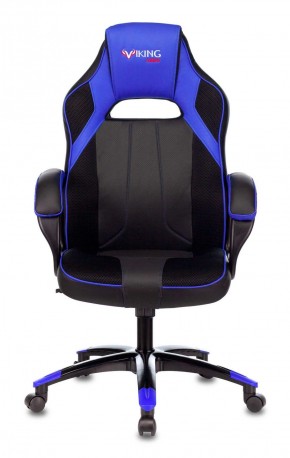 Кресло игровое Бюрократ VIKING 2 AERO BLUE черный/синий в Березниках - berezniki.ok-mebel.com | фото 2