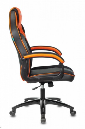 Кресло игровое Бюрократ VIKING 2 AERO ORANGE черный/оранжевый в Березниках - berezniki.ok-mebel.com | фото 3