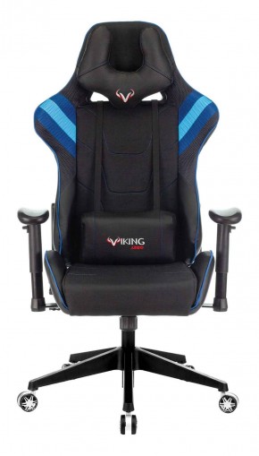 Кресло игровое Бюрократ VIKING 4 AERO BLUE черный/синий в Березниках - berezniki.ok-mebel.com | фото 3