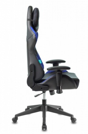Кресло игровое Бюрократ VIKING 5 AERO BLUE черный/синий в Березниках - berezniki.ok-mebel.com | фото 5