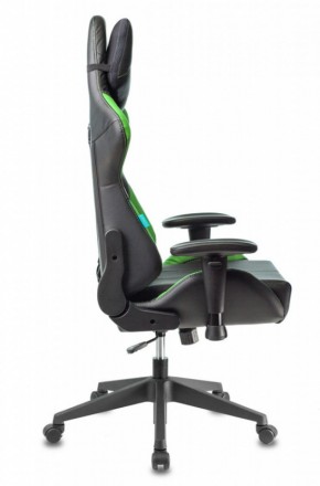 Кресло игровое Бюрократ VIKING 5 AERO LGREEN черный/салатовый в Березниках - berezniki.ok-mebel.com | фото 8