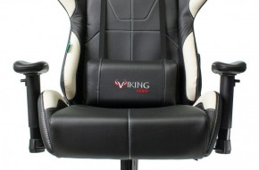 Кресло игровое Бюрократ VIKING 5 AERO WHITE черный/белый в Березниках - berezniki.ok-mebel.com | фото 7