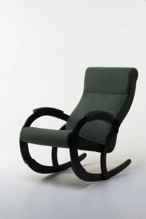 Кресло-качалка КОРСИКА 34-Т-AG (зеленый) в Березниках - berezniki.ok-mebel.com | фото 1