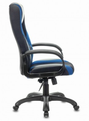 Кресло компьютерное BRABIX PREMIUM "Rapid GM-102" (экокожа/ткань, черное/синее) 532106 в Березниках - berezniki.ok-mebel.com | фото 3