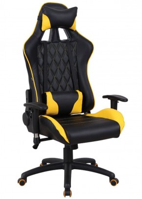 Кресло компьютерное BRABIX "GT Master GM-110" (черное/желтое) 531927 в Березниках - berezniki.ok-mebel.com | фото