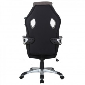 Кресло компьютерное BRABIX Techno GM-002 (ткань) черное/серое, вставки белые (531815) в Березниках - berezniki.ok-mebel.com | фото 6