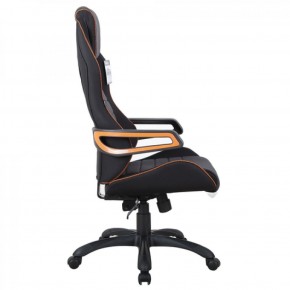Кресло компьютерное BRABIX Techno Pro GM-003 (ткань черное/серое, вставки оранжевые) 531813 в Березниках - berezniki.ok-mebel.com | фото 3