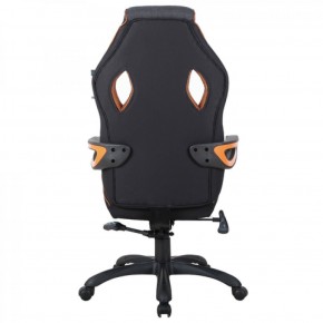 Кресло компьютерное BRABIX Techno Pro GM-003 (ткань черное/серое, вставки оранжевые) 531813 в Березниках - berezniki.ok-mebel.com | фото 5