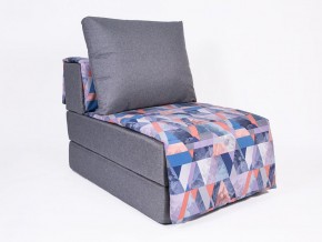Кресло-кровать бескаркасное Харви (серый-сноу деним) в Березниках - berezniki.ok-mebel.com | фото