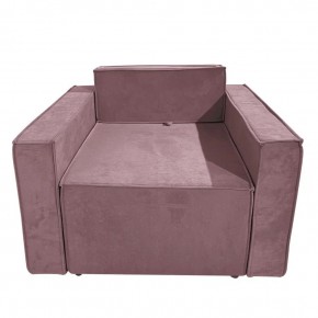 Кресло-кровать Принц КК1-ВР (велюр розовый) в Березниках - berezniki.ok-mebel.com | фото
