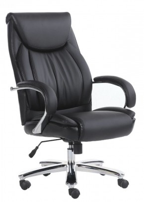Кресло офисное BRABIX "Advance EX-575" (хром/экокожа/черное) 531825 в Березниках - berezniki.ok-mebel.com | фото 1