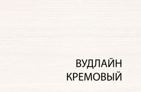 Кровать 120, TIFFANY, цвет вудлайн кремовый в Березниках - berezniki.ok-mebel.com | фото