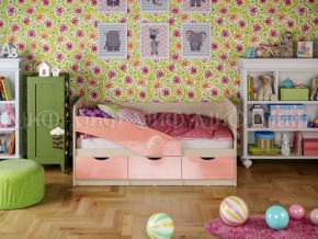 Кровать Бабочки (Розовый металлик) 1600 в Березниках - berezniki.ok-mebel.com | фото