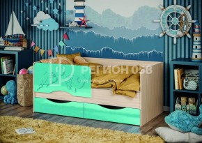 Кровать Дельфин-2 МДФ (фасад 3D) 1600 в Березниках - berezniki.ok-mebel.com | фото 8