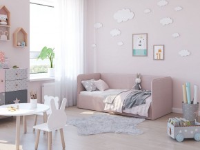 Кровать-диван Leonardo 160*70 (Розовый) + боковина в Березниках - berezniki.ok-mebel.com | фото 5