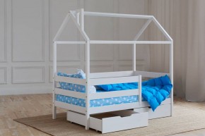 Кровать-домик 80*190 Белый в Березниках - berezniki.ok-mebel.com | фото 4