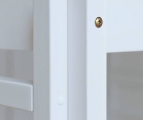 Кровать-домик двухъярусная 80*160 Белый в Березниках - berezniki.ok-mebel.com | фото 3