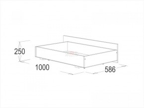 Кровать двойная Ольга 1Н + 2-а ящика (1200*2000) в Березниках - berezniki.ok-mebel.com | фото 3