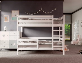 Кровать двухъярусная без крыши 80*190 Белый в Березниках - berezniki.ok-mebel.com | фото 2