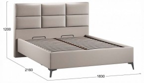 Кровать двуспальная Делана с ПМ Тип 1 в Березниках - berezniki.ok-mebel.com | фото 4