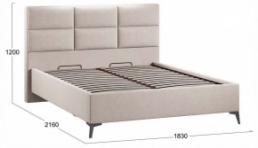 Кровать двуспальная Делана с ПМ Тип 1 в Березниках - berezniki.ok-mebel.com | фото 4