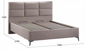 Кровать двуспальная Делана с ПМ Тип 1 в Березниках - berezniki.ok-mebel.com | фото 4