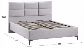 Кровать двуспальная Делана с ПМ Тип 1 в Березниках - berezniki.ok-mebel.com | фото 4