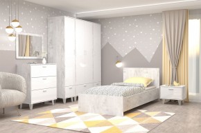 Кровать Эго арт. 032 (900*2000) Бетон светлый в Березниках - berezniki.ok-mebel.com | фото 2