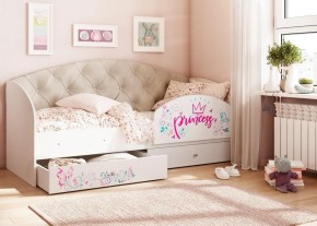 Кровать Эльза на щитах  + Бортик в Березниках - berezniki.ok-mebel.com | фото 4