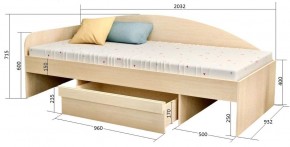 Кровать Изгиб в Березниках - berezniki.ok-mebel.com | фото 2