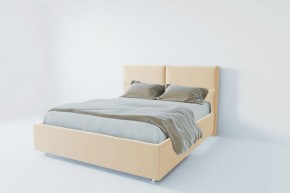 Кровать Корсика с ПМ 800 (экокожа бежевая) в Березниках - berezniki.ok-mebel.com | фото 2