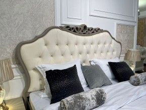 Кровать Мокко 1800 с мягким изголовьем + основание (серый камень) в Березниках - berezniki.ok-mebel.com | фото 2