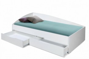 Кровать одинарная "Фея - 3" асимметричная 1900х800 (белая) в Березниках - berezniki.ok-mebel.com | фото 2