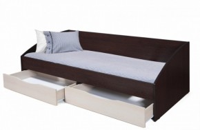 Кровать одинарная "Фея - 3" симметричная New (2000Х900) венге/вудлайн кремовый в Березниках - berezniki.ok-mebel.com | фото 2