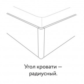 Кровать "Сандра" БЕЗ основания 1200х2000 в Березниках - berezniki.ok-mebel.com | фото 3