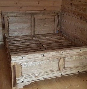 Кровать "Викинг 01" 1800 массив в Березниках - berezniki.ok-mebel.com | фото 2