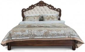 Кровать с мягким изголовьем "Патрисия", ламели (1800) караваджо в Березниках - berezniki.ok-mebel.com | фото